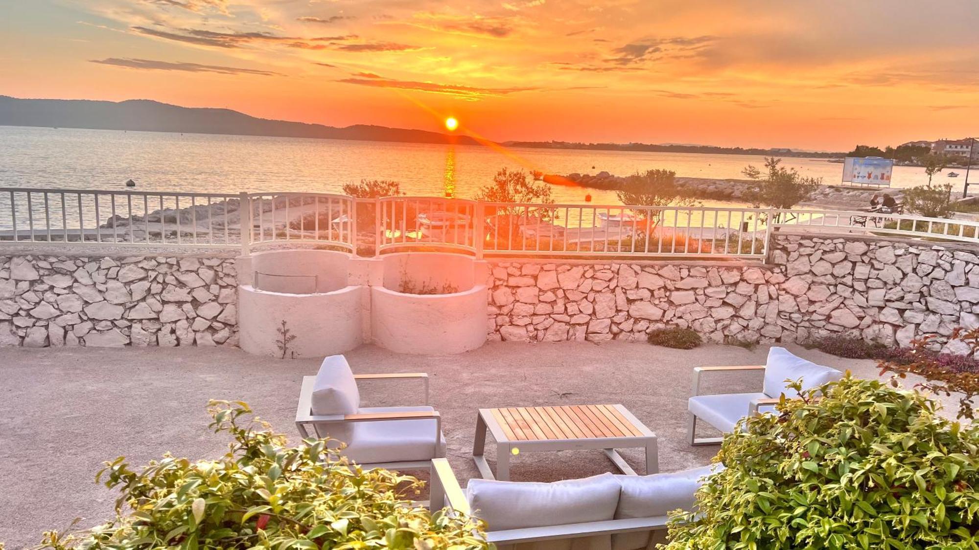 Luxury Beach Villa W Sea Sunset Views Šibenik Extérieur photo